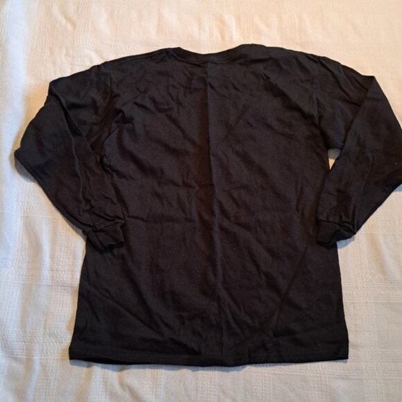 TMNT boys size Large glow in the dark black long sleeve shirt, 2015 design NEW - Picture 4 of 4